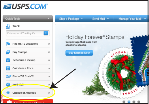 Change Of Address Form