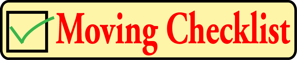 boston movers moving checklist