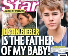 Justin Bieber paternity baby Star magazine